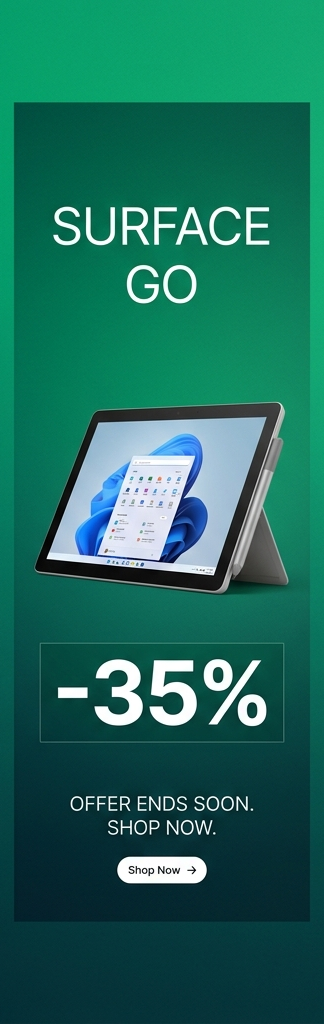 Surface Go Banner