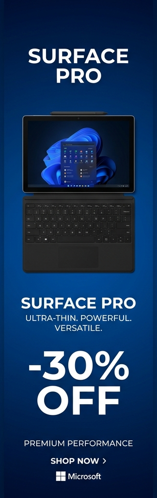 Surface Pro Banner